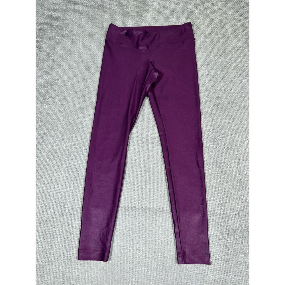 Koral Leggings Womens Medium Amethyst Purple Lustrous Shiny